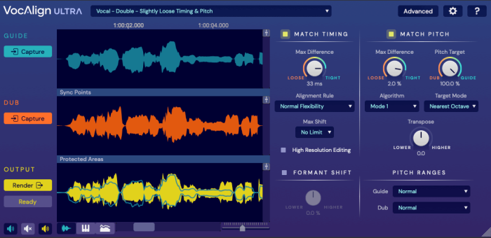 Synchro Arts Vocalign Ultra