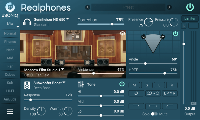 dSONIQ Realphones 1.6