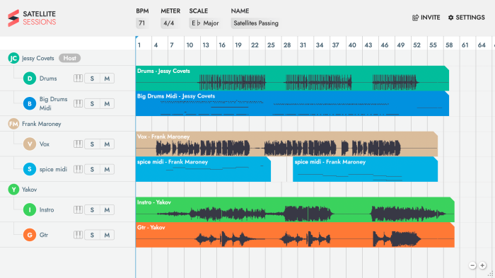 Satellite Plugins Main screen