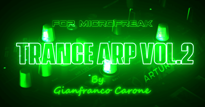 Trance Arp Vol 2 Microfreak