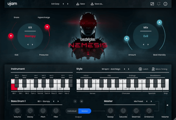 UJAM Beatmaker Nemesis