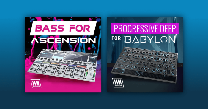 WA Bass for Ascension and Progressive Deep for Babylon