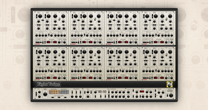 Cherry Audio Eight Voice Synthesizer