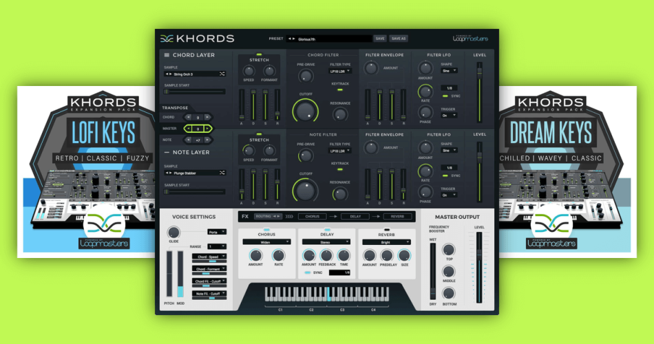 Save 45% on Khords virtual instrument + 2 FREE expansion packs