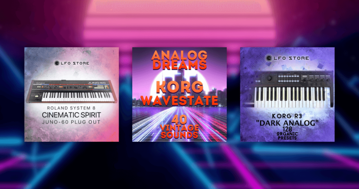 LFO Store Dark Analog, Analog Dreams and Cinematic Spirit