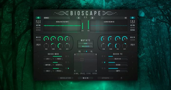 Luftrum Bioscape 1.2 GUI