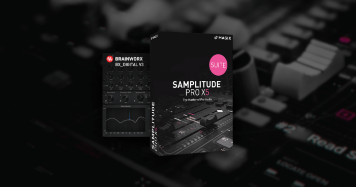 Magix Samplitude Pro X5 Suite with Brainworx bx digital V3