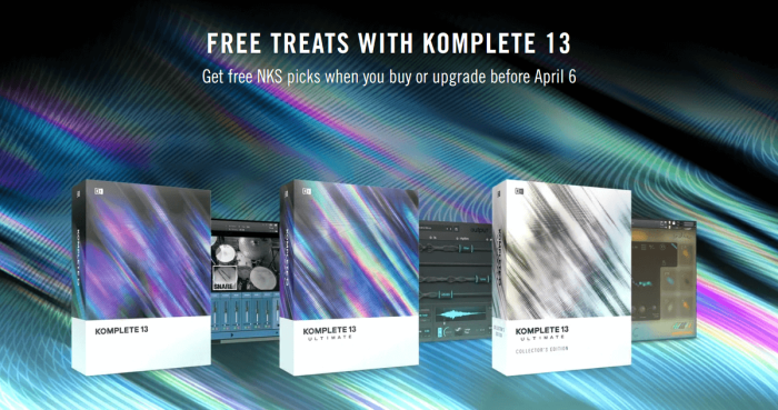 NI Komplete 13 Bundles Treats