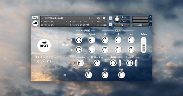 Riot Audio Tremolo Clouds