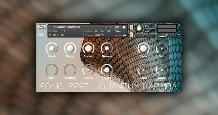 Sonic Zest Quantum Marimba