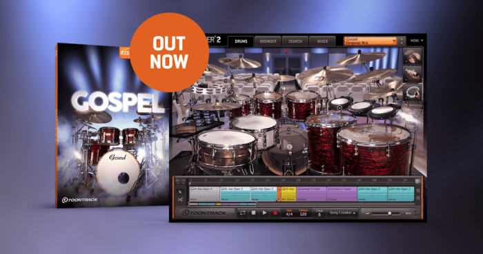 Toontrack Gospel EZX