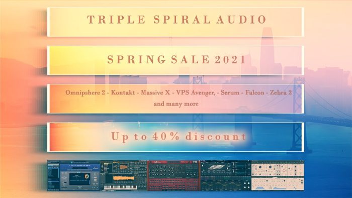 Triple Sprial Audio Spring Sale