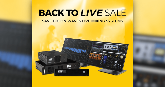 Waves Back To Live Sale