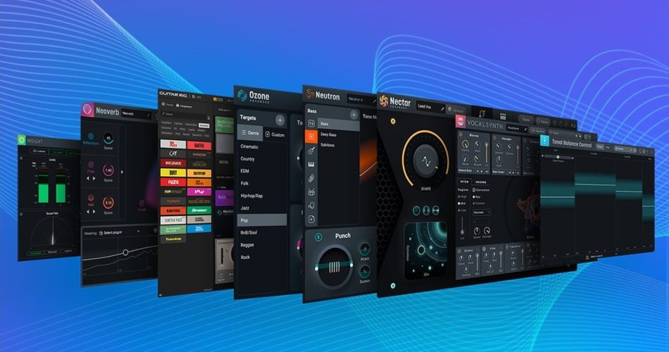 iZotope Mix and Master Month: Save up to 50% on plugins & suites