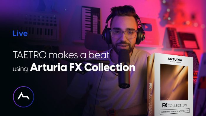 ADSR Arturia FX Collection livestream