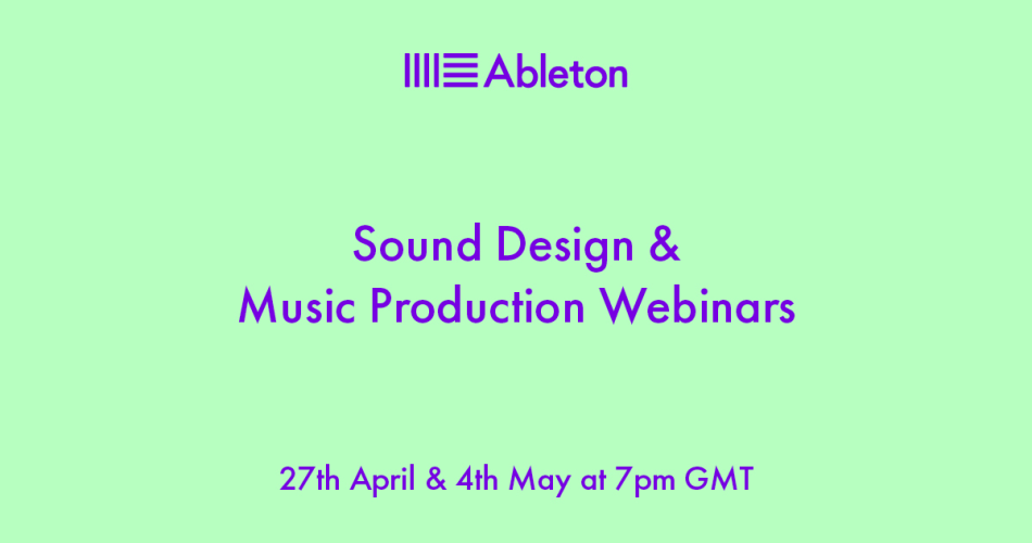 Ableton launches free sound design and music production sessions