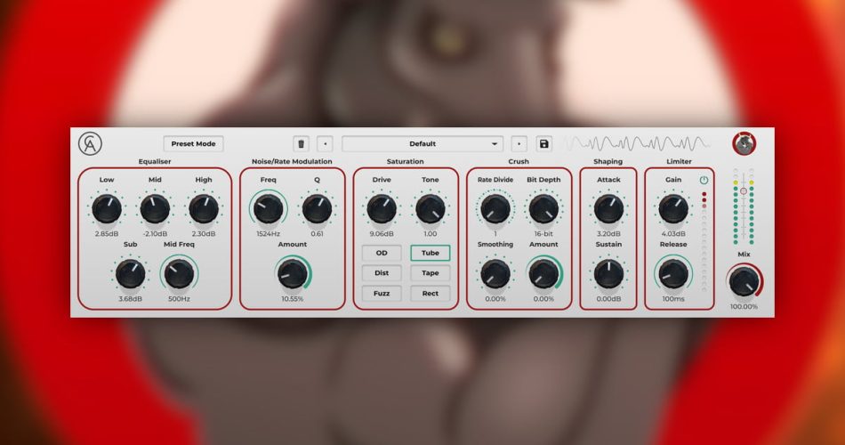 Caelum Audio releases Beef multi-effect plugin for Windows, Mac and iOS