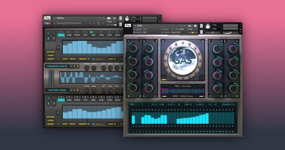 GAS and Helios creative Kontakt instruments on sale at up to 77% OFF