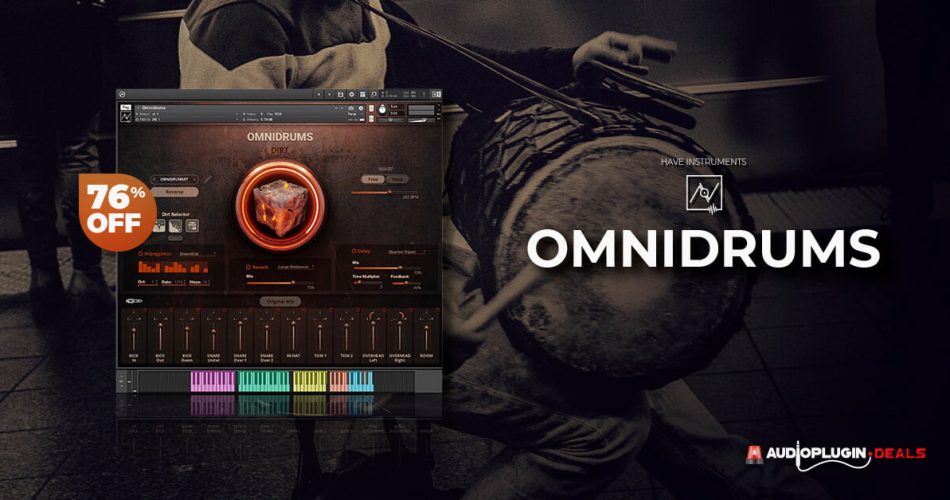 Omnidrums for Kontakt by Have Instruments on sale at 76% OFF