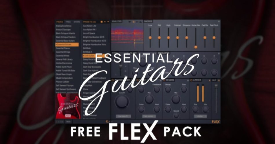 Image Line Essential Guitars and Bass Guitars for FLEX