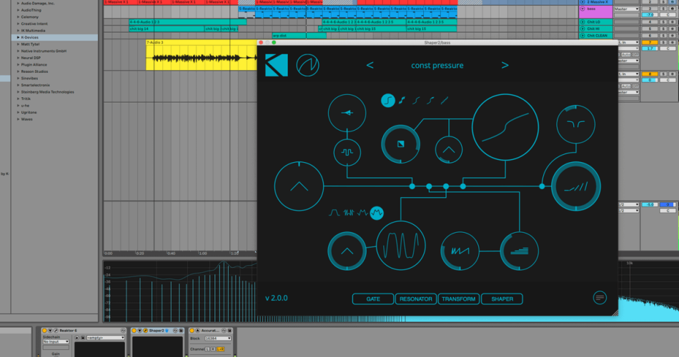 KDevices Shaper2 Ableton