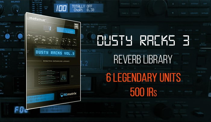 Overloud launches Dusty Racks Vol. 3 IR library for REmatrix