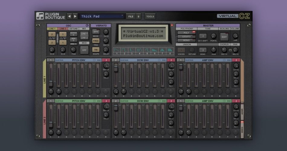 VirtualCZ synthesizer by Plugin Boutique on sale for  USD