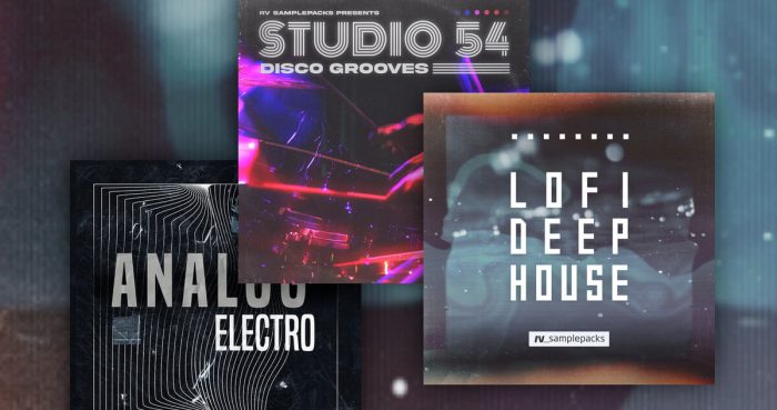 RV Samplepacks Lofi Deep House Analog Electro Studio 54 Disco Grooves