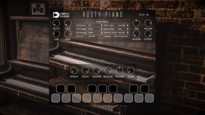 SampleScience Rusty Piano