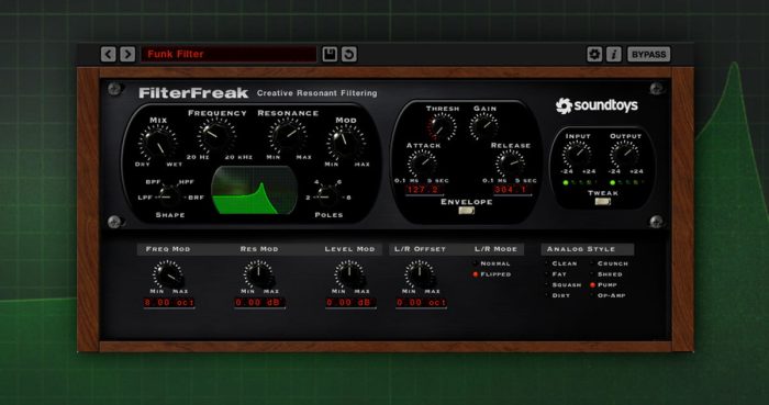 Soundtoys FilterFreak