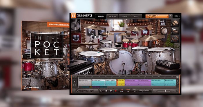 Toontrack In The Pocket EZX expansion