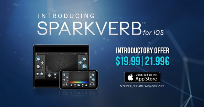 UVI Sparkverb iOS intro