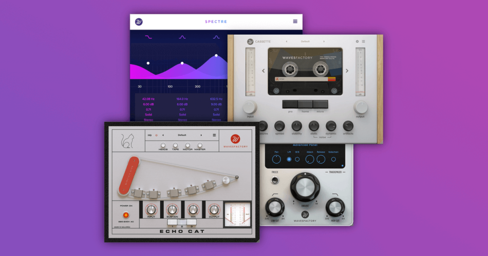 Save 30% on Wavesfactory audio plugins and Kontakt instruments