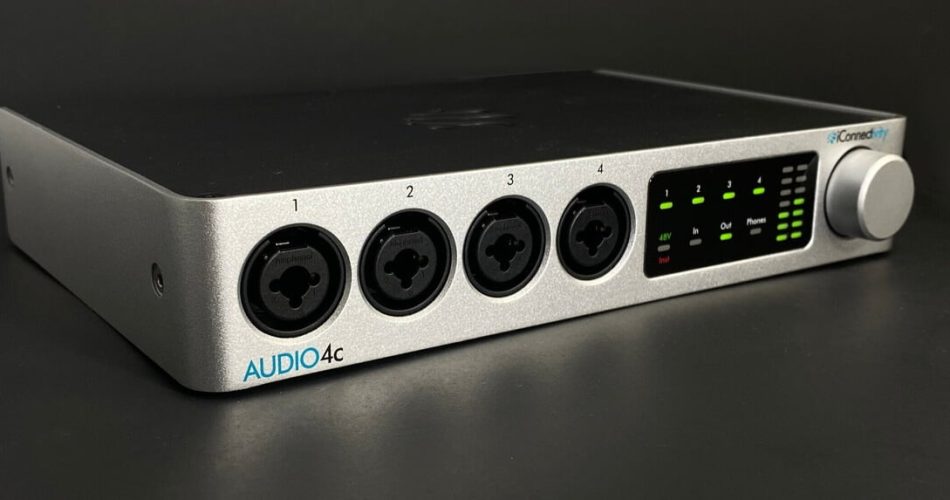 iConnectivity Audio4c audio interface for streaming, performance and recording