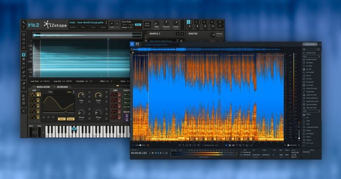 iZotope RX 8 and Iris 2