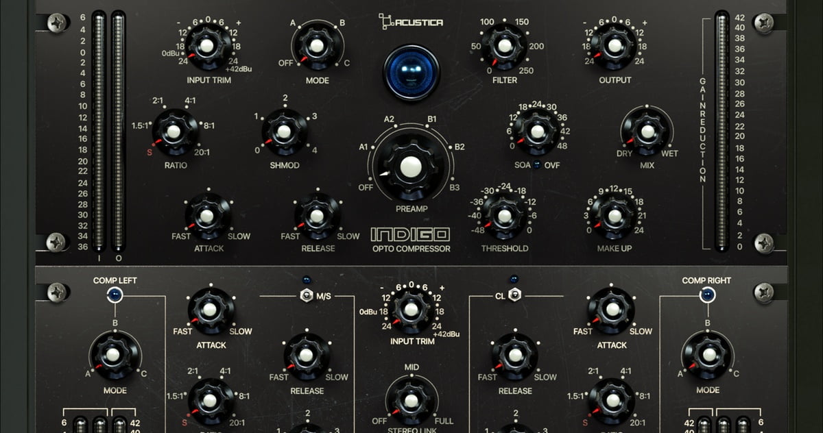 Acustica Audio releases Indigo mastering plugin suite at intro offer