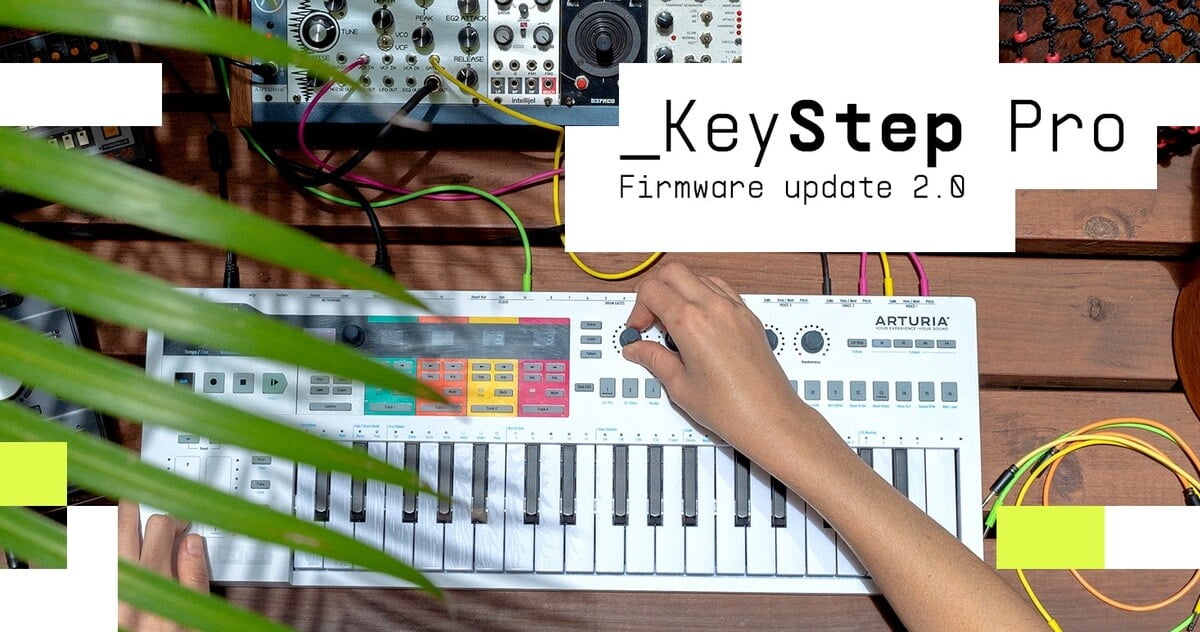 KeyStep Pro firmware  update brings new performance-oriented features