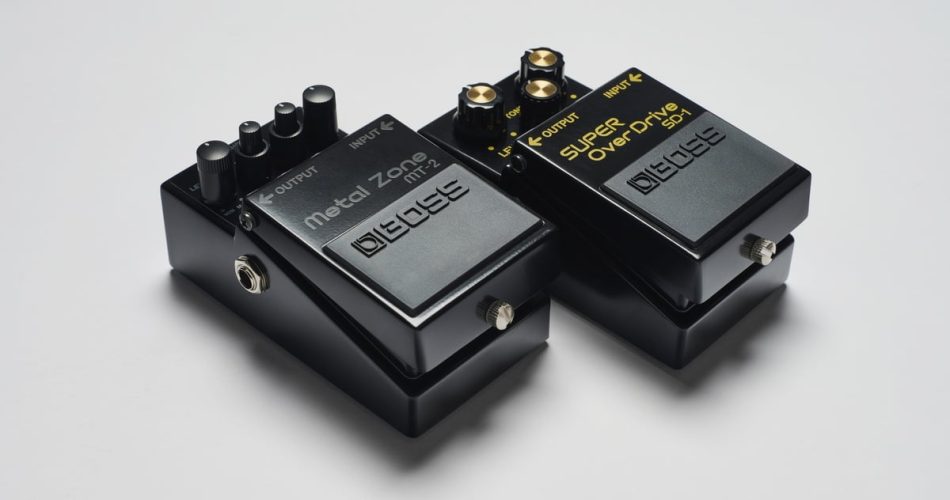 BOSS releases anniversary SD-1 Super Overdrive and MT-2 Metal Zone pedals