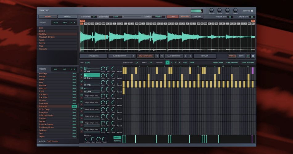 Initial Slice loop slicer and beat making plugin launched at intro offer