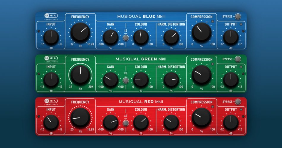 MIA Musical Blue Green Red MKII