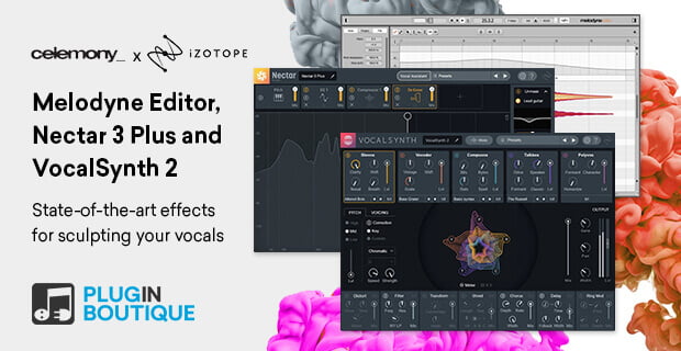 PIB Melodyne Editor Nectar 3 Plus VocalSynth 2