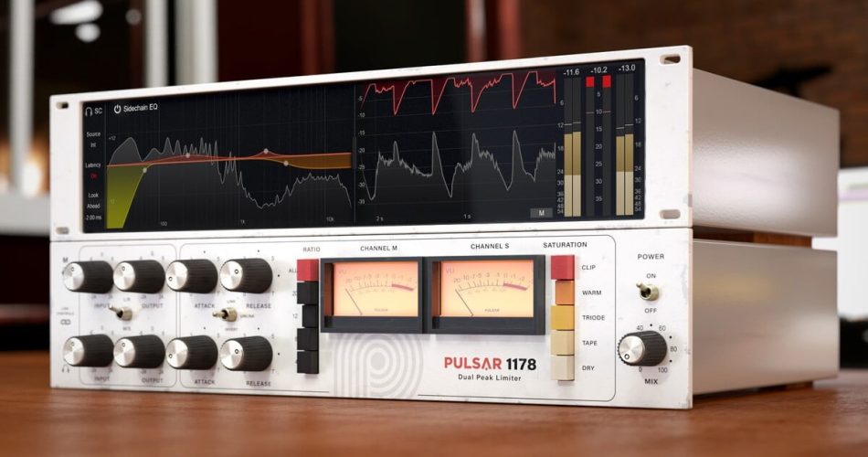 Pulsar 1178 versatile FET compressor plugin on sale for $59 USD