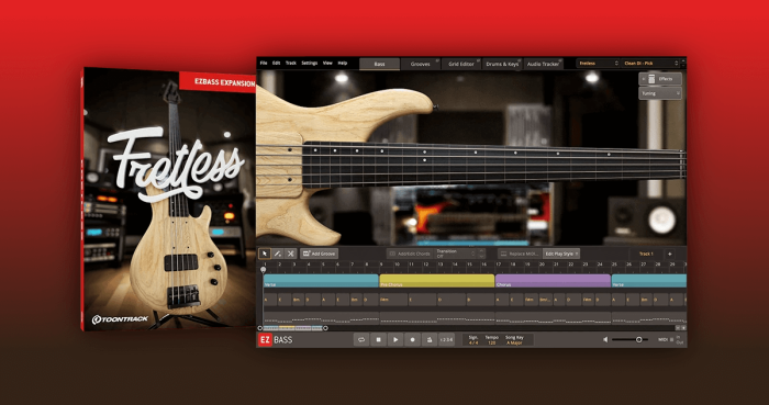 Toontrack Fretless EBX