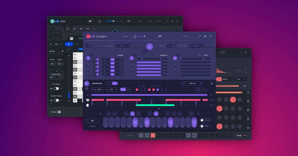 Audiomodern Chordjam, Playbeat and Riffer on sale at up to 40% OFF