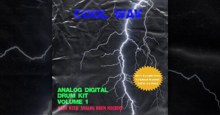 Cool Wav Analog Digital Drum Kit 1