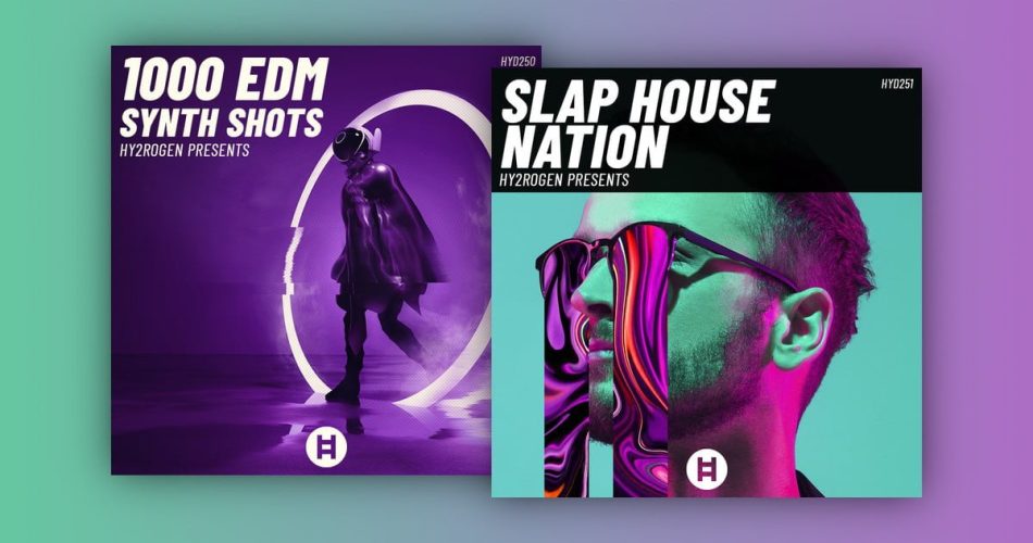 Slap House Nation and 1000 EDM Synth Shots by Hy2rogen