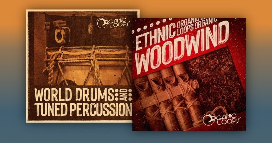 Organic Loops Ethnic Woodwind World Drums and Tuned Percussion