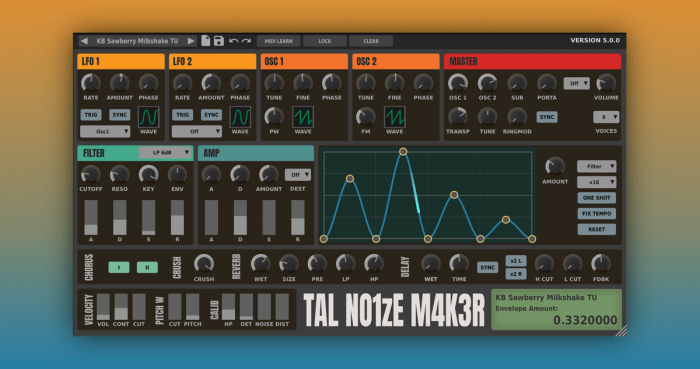 TAL NoizeMaker GUI update