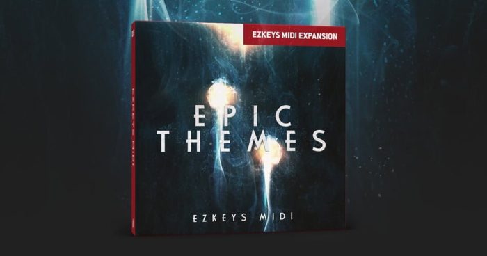 Toontrack Epic Themes 2 EZkeys MIDI pack