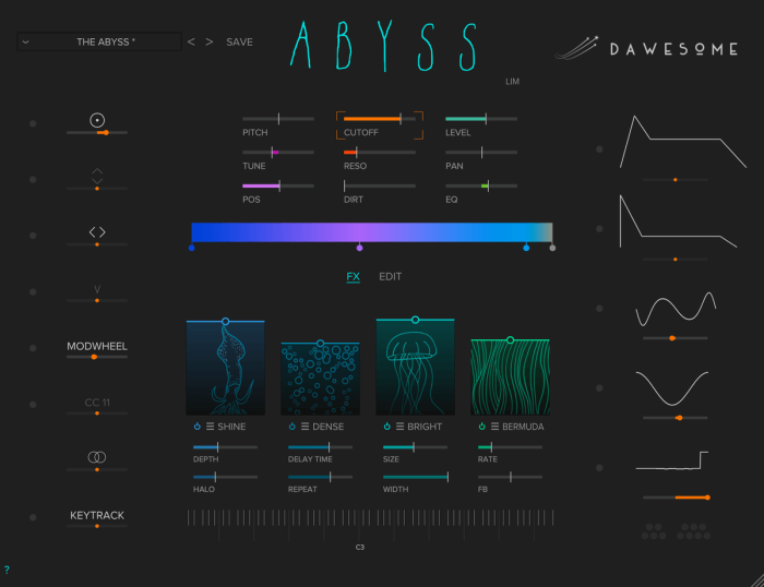 Tracktion Abyss fx